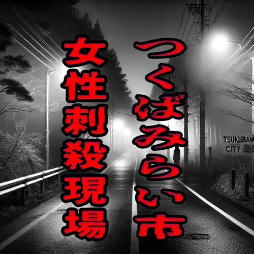 つくばみらい市女性刺殺現場