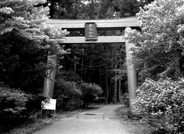 名草厳島神社の外観