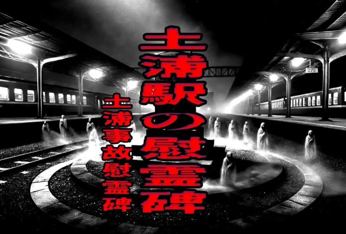 土浦駅の慰霊碑（土浦事故慰霊碑）