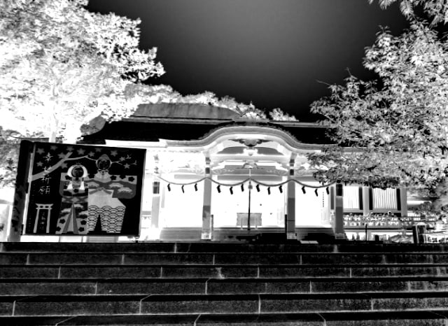 淡嶋神社の外観