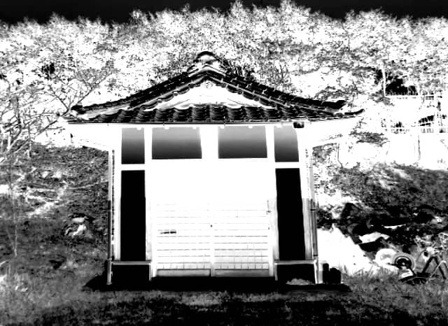 佐世保市釜墓地の外観