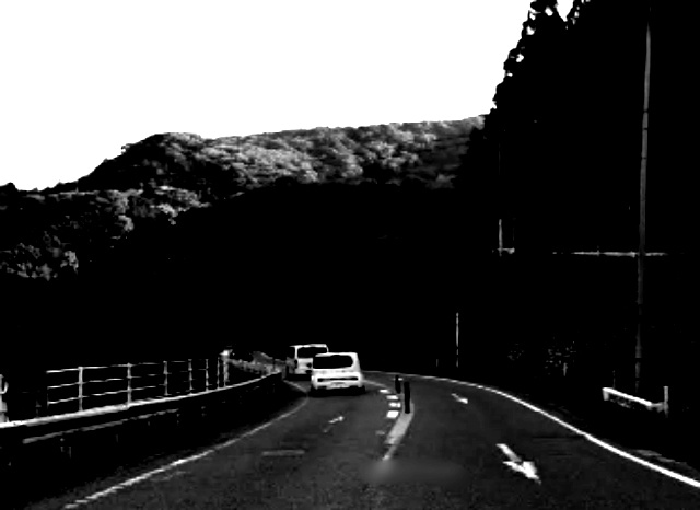 八木山峠の外観
