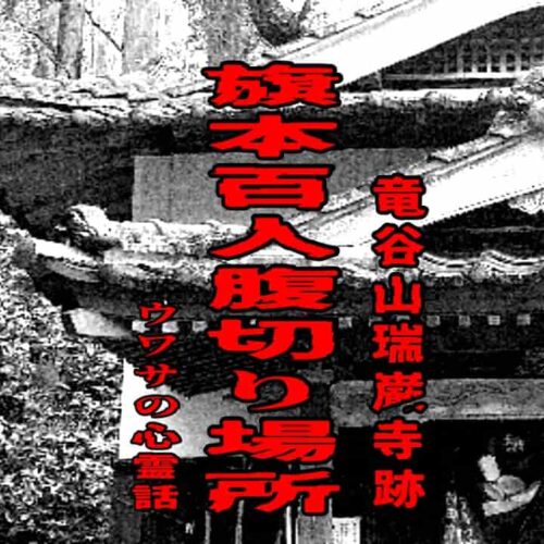旗本百人腹切り場所（竜谷山瑞巌寺跡）のウワサの心霊話