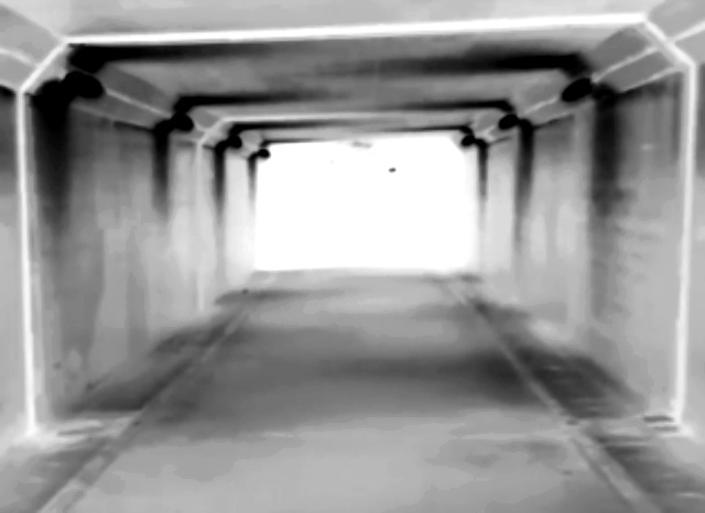 汐井地下道（幽霊地下道）の外観