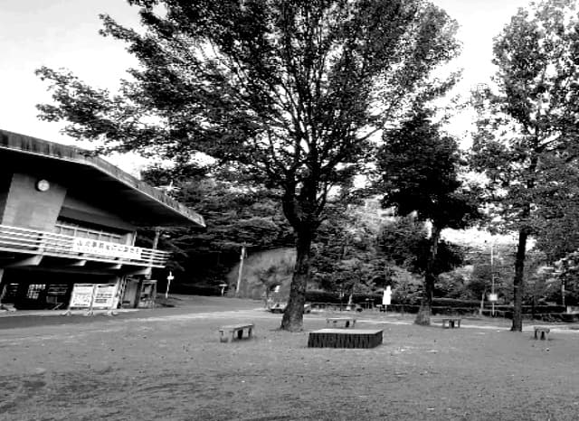 油山市民の森の外観