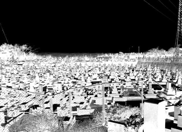 坂元墓地の外観