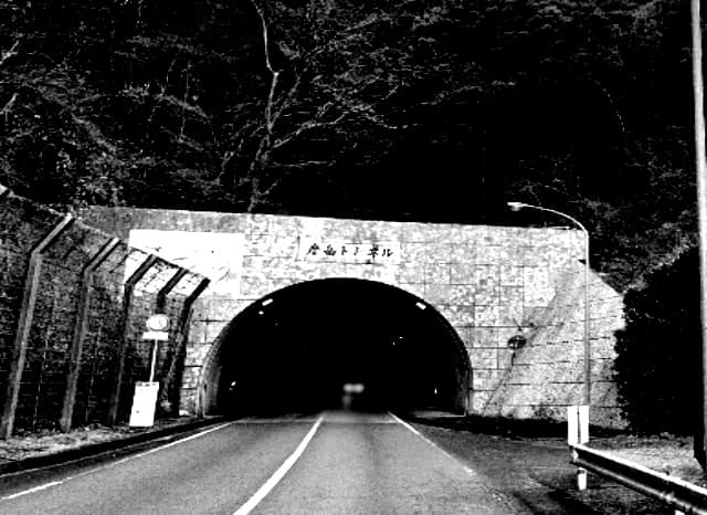 彦岳トンネルの外観