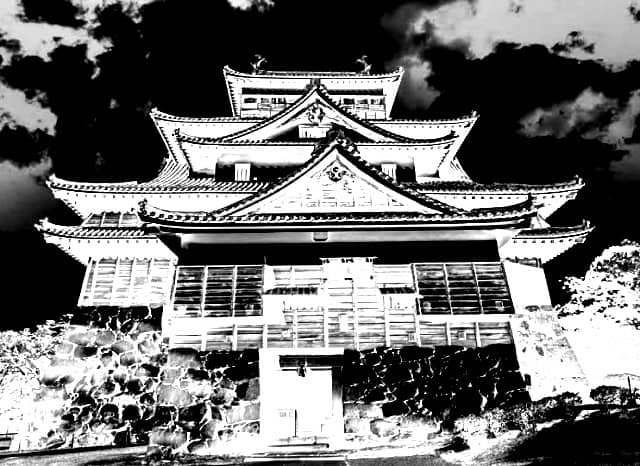 松江城の外観