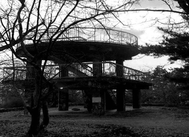 笠井山公園展望台の外観