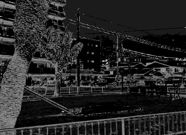 伊月町公園の外観