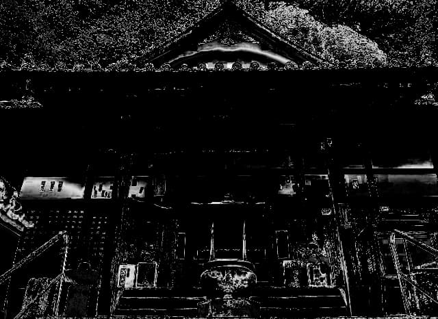 弥谷寺の外観
