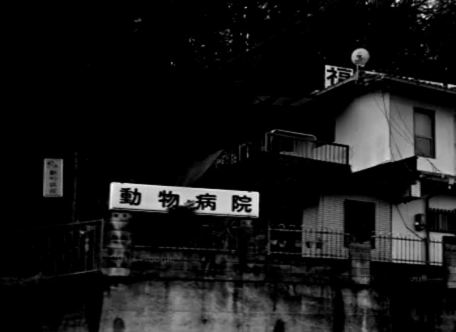 福田獣医科病院跡の外観
