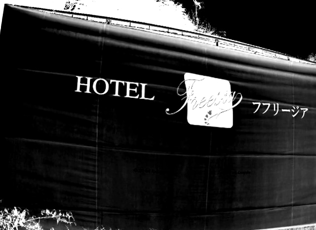 ホテルフリージアの外観