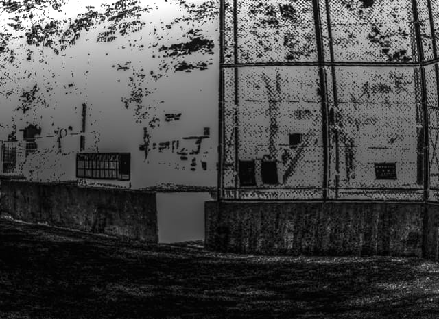 沢良宜公園のグラウンド