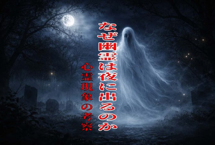 なぜ幽霊は夜に出るのか、心霊現象の考察