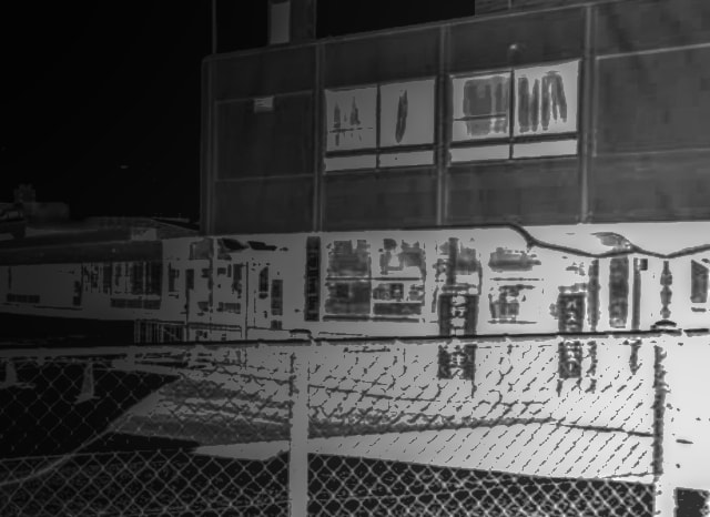 出戸バスターミナルの外観