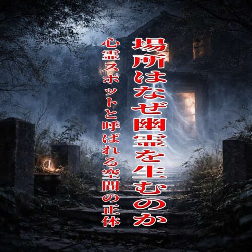 場所はなぜ幽霊を生むのか、心霊スポットと呼ばれる空間の正体