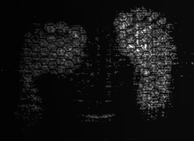 幽霊の足跡の外観