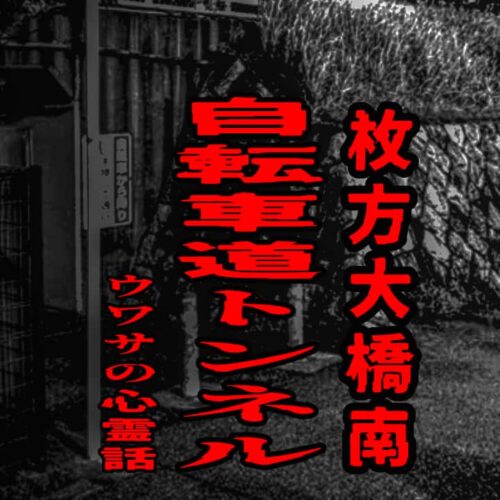 枚方大橋南の自転車道トンネルのウワサの心霊話