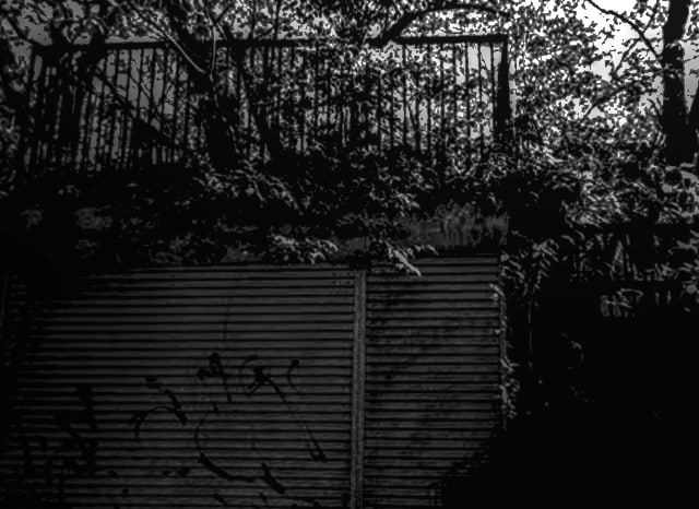 止々呂美の廃墟群の外観