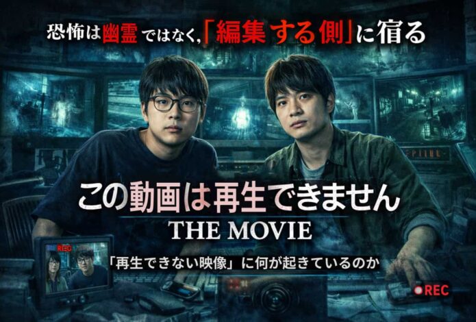 『この動画は再生できません THE MOVIE』考察｜恐怖は幽霊ではなく、「編集する側」に宿る