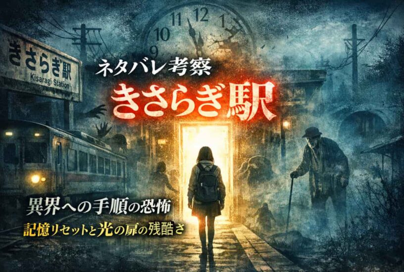 ネタバレ全開考察『きさらぎ駅』この映画が「駅」を“異界の入口”に固定してしまう理由