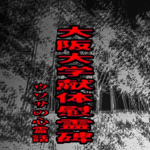 大阪大学献体慰霊碑のウワサの心霊話