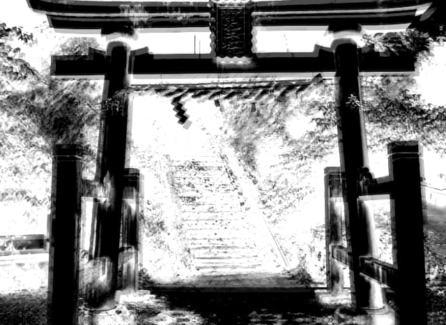 天神社（大梵天王社）の外観