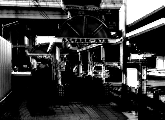 弁天町駅前第一地下道の外観