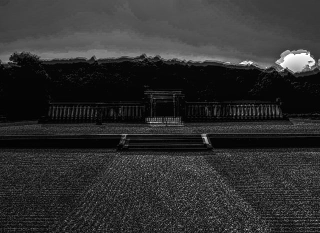 応神天皇陵の外観