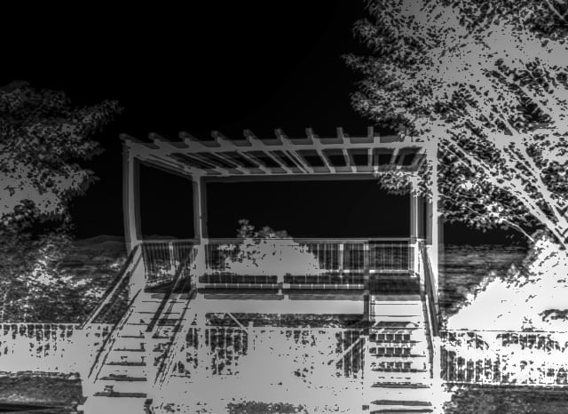 持尾展望台の外観