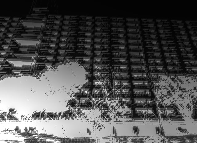 森之宮団地の外観