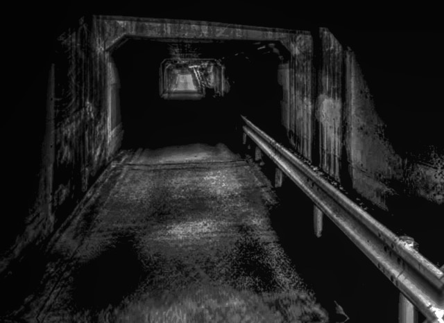 浜地下道の外観