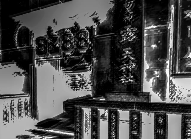 露天神社（お初天神）の外観