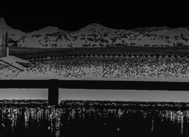 青野ダム（首つりダム）の外観